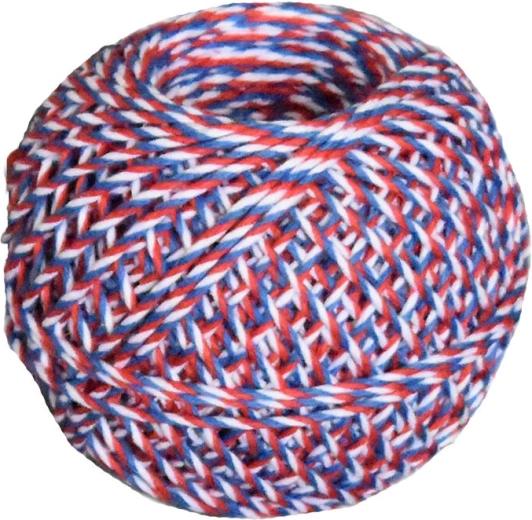 Cordel de sellado de algodón tricolor 40 g
