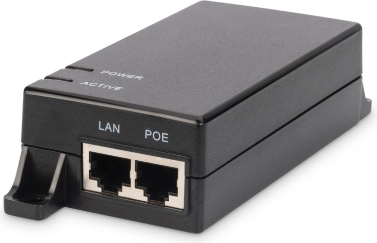 Inyector PoE 802.3af 48 V 15,4 W gigabit
