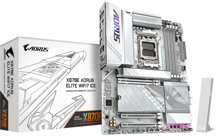 Placa base Gigabyte X870E AORUS ELITE WIFI7 ICE