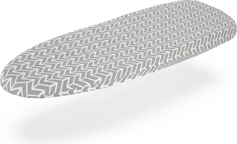 Funda de algodón para tabla de planchar de sobremesa, gris 77 × 31 cm