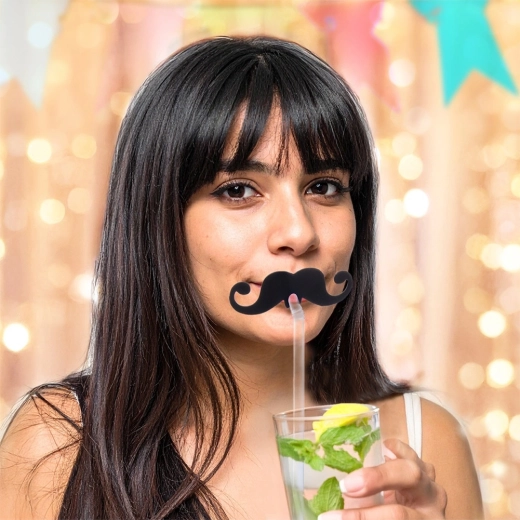 Bigotes decorativos desmontables