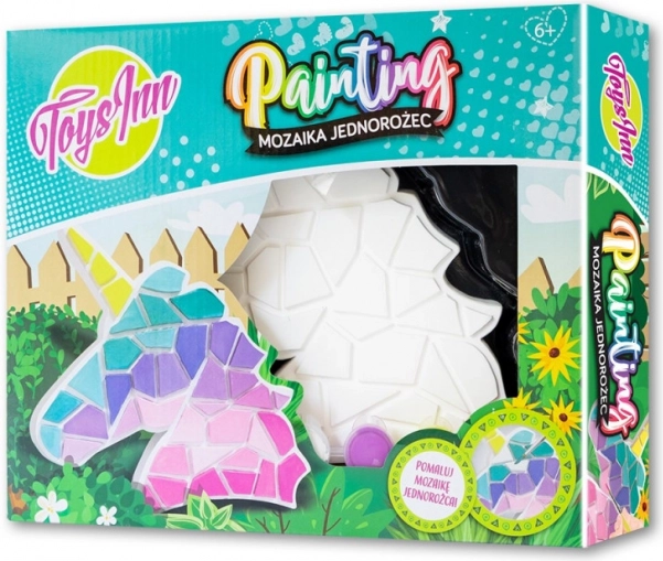 Mosaico para pintar – unicornio