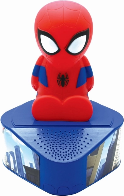 Altavoz Bluetooth Spider-Man con figura iluminada