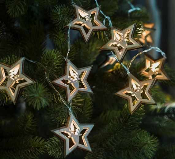 10 LED para un ambiente navideño delicado