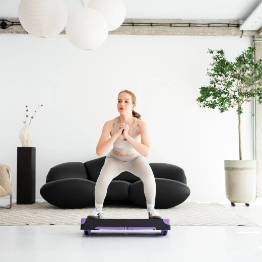 Almohadillas de equilibrio para activar los músculos profundos