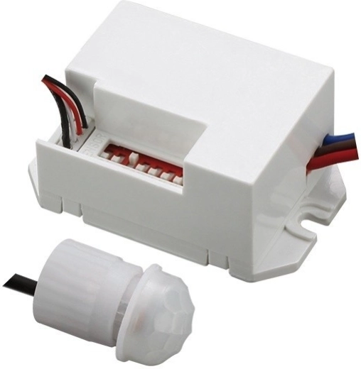 Sensor de movimiento PIR con sensor externo 800 W, 360° MCE32
