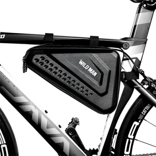 Bolsa de cuadro para bicicleta WildMan ES19 1 l negra
