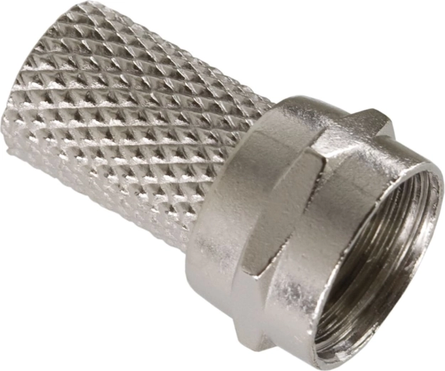 Conector F roscado para cable RG6