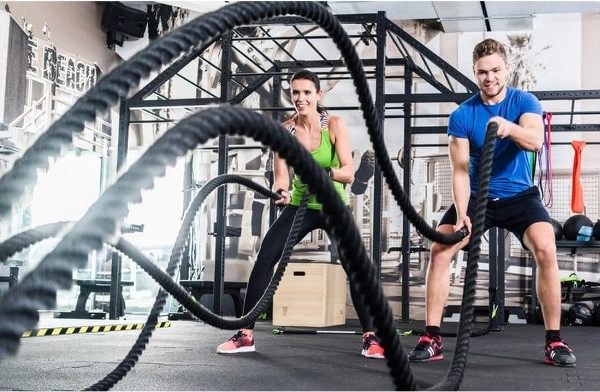Entrenamiento de condición full-body intenso