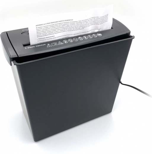 Destructora de documentos, láminas y tarjetas de pago SHREDDER V3.0