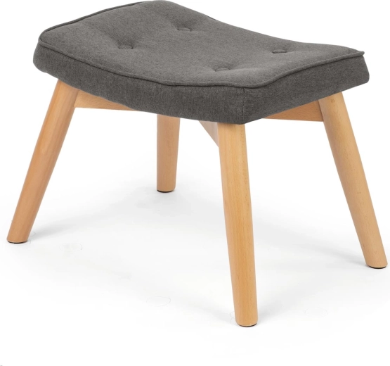 Reposapiés para sillón Norse Sofotel gris oscuro