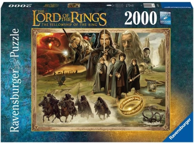 Puzle de 2000 piezas El Señor de los Anillos RAVENSBURGER