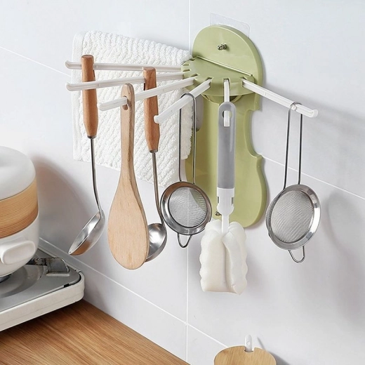 Gancho colgante para accesorios de cocina – verde