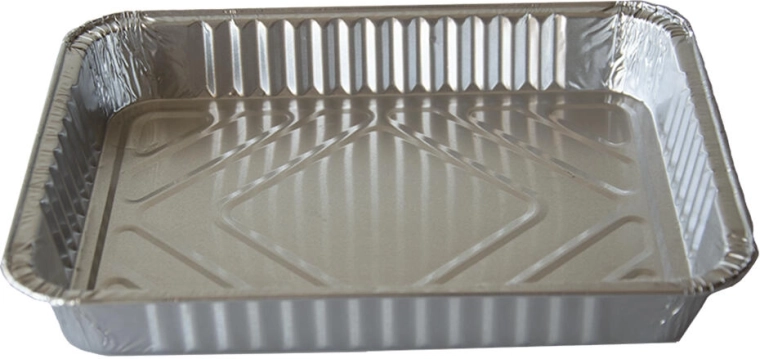 Bandeja de aluminio para bollos 930 ml 23 × 17,5 × 3 cm