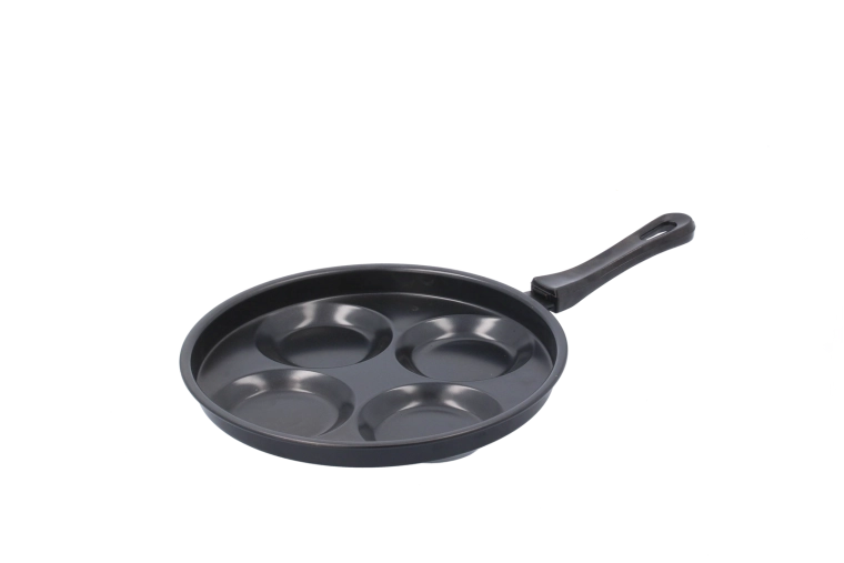 Sartén para huevos de 24 cm de acero al carbono con revestimiento antiadherente