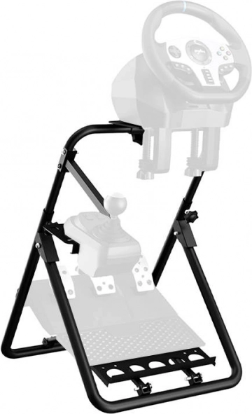 Soporte ajustable para volante de carreras PXN A9 (negro)