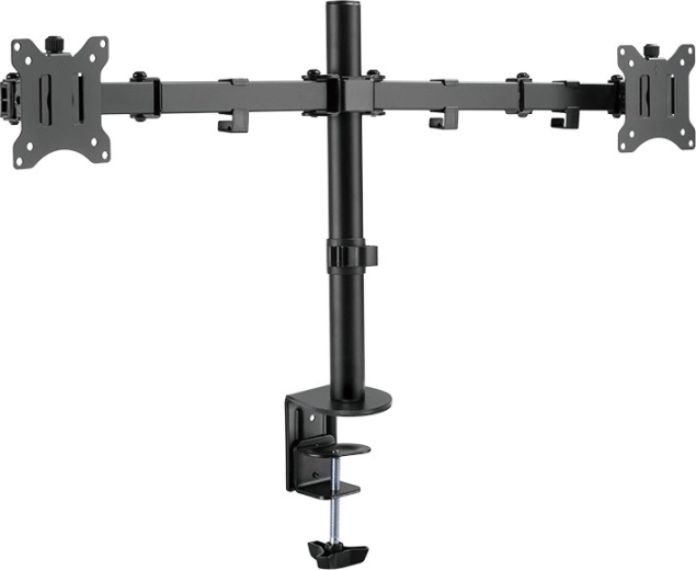 Soporte de escritorio para dos monitores 17–32" con brazos de 390 mm LogiLink - 1 unidad