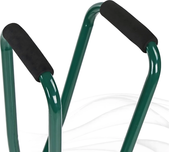 Cómodos mangos de espuma y estructura resistente