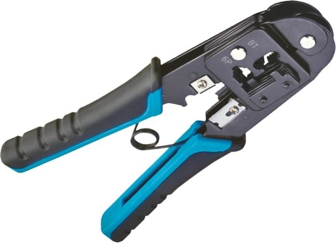 Alicates de crimpado para conectores RJ12 y RJ45