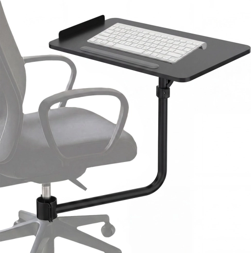 Estante para teclado Maclean para silla de oficina