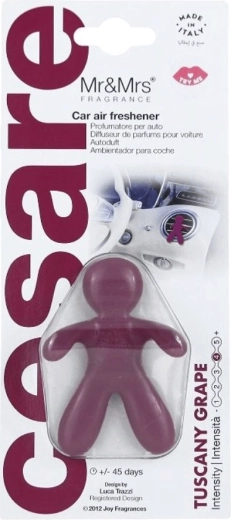 Mr & Mrs Cesare Tuscany Grape aroma para coche