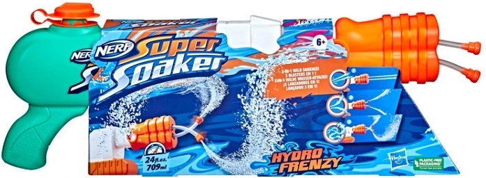Bláster de agua Nerf Super Soaker Hydro Frenzy
