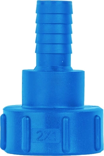 Adaptador IBC S60x6 con espiga para manguera 3/4"