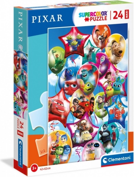 Puzzle CLEMENTONI Fiesta Pixar MAXI de 24 piezas