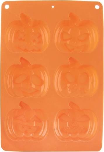Molde de silicona para muffins y galletas Halloween 25 × 18 × 3 cm