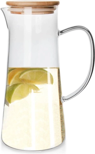 Tapa de bambú con junta de silicona