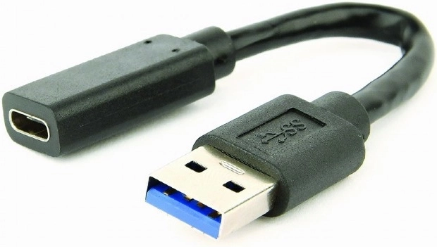 Adaptador USB 3.1 A macho a USB C hembra 10 cm