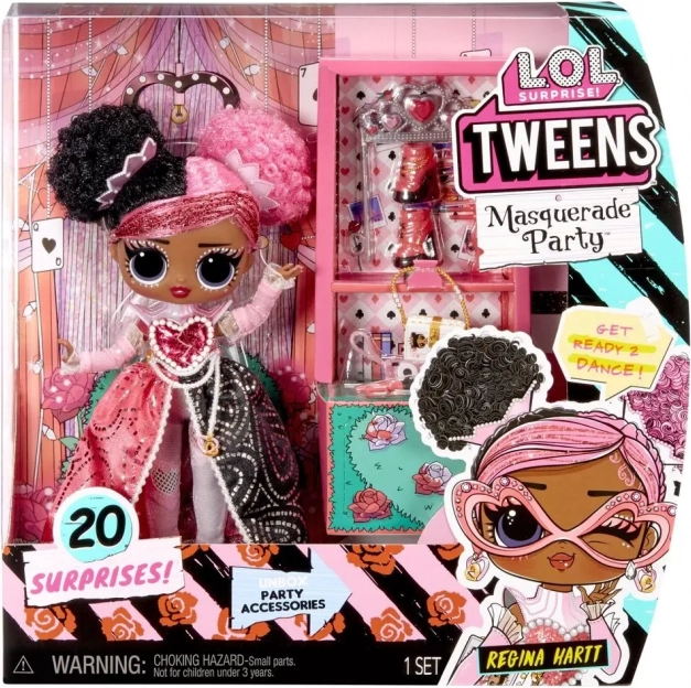 Muñeca L.O.L. Surprise Tweens Regina Hartt – baile de máscaras