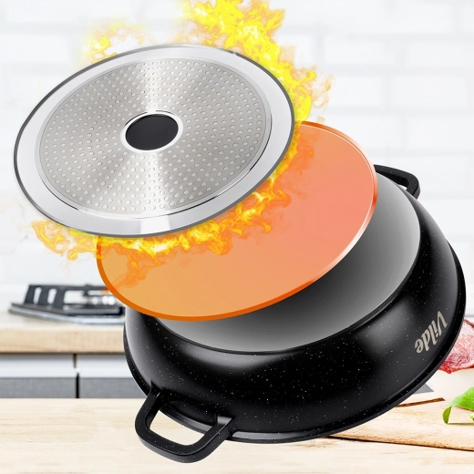 Compatible con todo tipo de cocinas, incluida la inducción