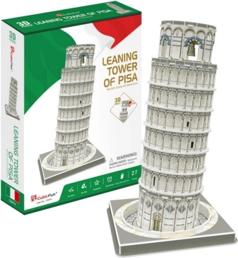 Puzzle 3D Torre inclinada de Pisa