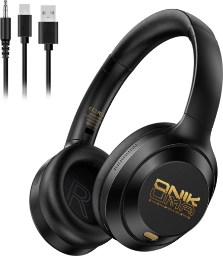 Auriculares gaming inalámbricos Onikuma GT811 negros