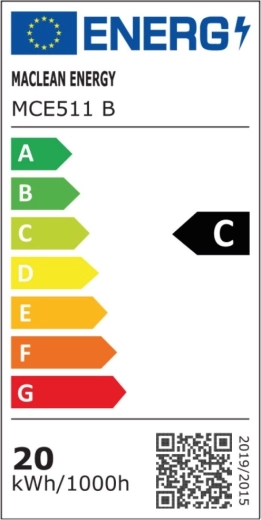 Clase energética C (etiqueta UE)