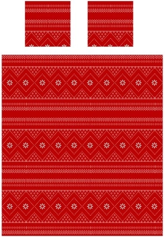 Set invernal: manta + 2 fundas