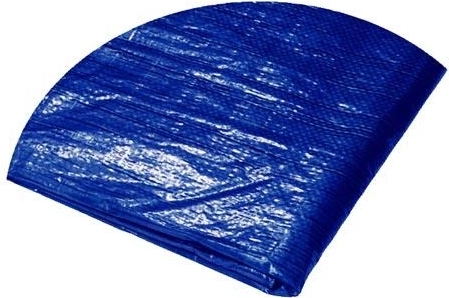 Lona redonda con ojales 3,5 m, 120 g/m², azul