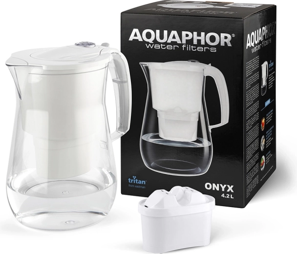 Jarra filtrante 4,2 l onyx con cartucho b100-25 (blanco)