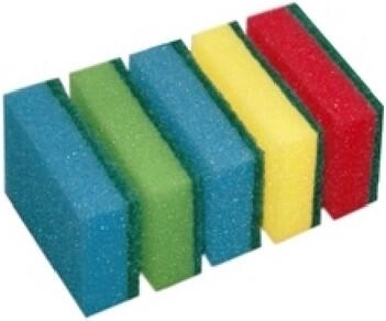 Esponja para vajilla Maxi 9,5 × 7 × 3 cm, 5 uds.