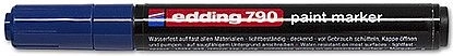 Rotulador de pintura edding 790 – azul, 2–3 mm