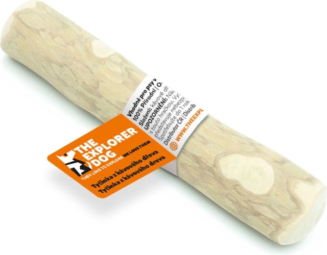 EXPLORER DOG palito masticable de madera de café – S