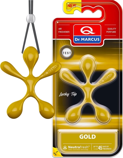 Ambientador para coche Dr. Marcus Lucky Top Gold