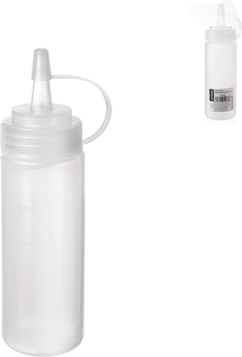 Biberón decorador de plástico 125 ml
