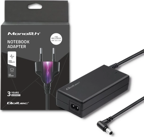 Adaptador de corriente para Lenovo 90 W, 20 V, 4.74 A, 5.5 × 2.5 mm