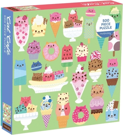 Puzzle MUDPUppy pastelería de gatitos 500 piezas