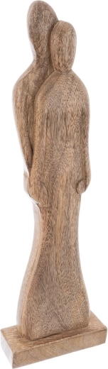 Madera maciza de mango con veta única