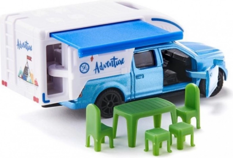 Camper con toldo extensible