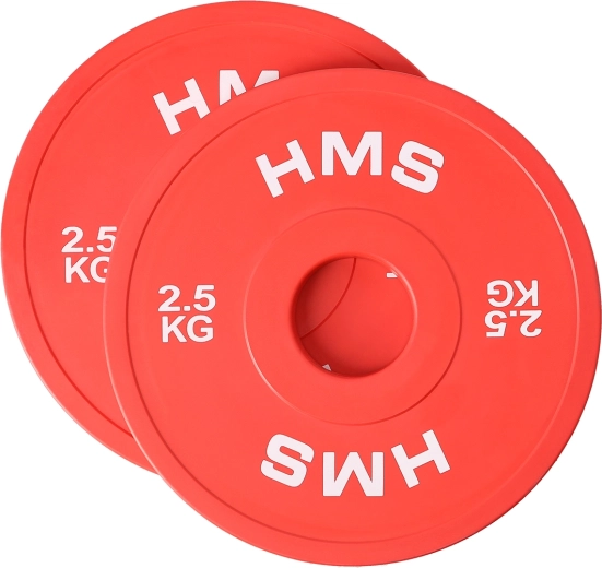 Discos fraccionales HMS 2 × 2,5 kg