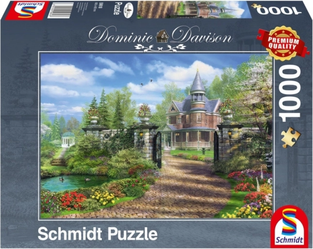 Puzzle Edificio rural idílico 1000 piezas SCHMIDT